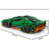 SHENG YUAN SY 8313 8315 non  LAMBORGHINI BACK CAR. bộ đồ chơi xếp lắp ráp ghép mô hình  TECHINQUE Kỹ Thuật Công Nghệ Cao Mô Hình Phương Tiện 684 khối