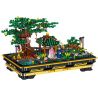 ZHEGAO 00903 non  CÂY CẢNH SOPHORA bộ đồ chơi xếp lắp ráp ghép mô hình BONSAI MEET CHINESE STYLE 1008 khối