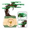 HENGTAI 92032D non  TRONG CHẬU bộ đồ chơi xếp lắp ráp ghép mô hình TIMESPRITE TIME POTTED 217 khối