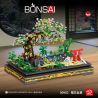 ZHEGAO 00902 non  CÂY CẢNH HOA ANH ĐÀO bộ đồ chơi xếp lắp ráp ghép mô hình BONSAI ENCOUNTER JAPANESE WIND 1469 khối