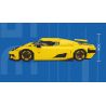 MouldKing 10018 Mould King 10018 non  KOENIGSEGG REGERA bộ đồ chơi xếp lắp ráp ghép mô hình Creator Expert Chuyên Gia Sáng Tạo 1341 khối