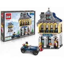 QMAN ENLIGHTEN KEEPPLEY 1127 non  KHÁCH SẠN MẶT TRỜI bộ đồ chơi xếp lắp ráp ghép mô hình City SUNSHINE HOTEL Thành Phố 628 khối