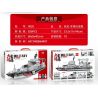 MINGDI 9020 non  TÀU TUẦN TRA QUÂN SỰ GIAO LONG bộ đồ chơi xếp lắp ráp ghép mô hình Military Army Quân Sự Bộ Đội 826 khối