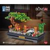 ZHEGAO 00899 non  CÂY THÔNG XANH bộ đồ chơi xếp lắp ráp ghép mô hình BONSAI MAJESTIC CHINESE STYLE 1426 khối