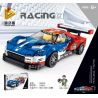PanlosBrick 666036 Panlos Brick 666036 non  FORD GT bộ đồ chơi xếp lắp ráp ghép mô hình Racers Đua Tốc Độ 358 khối