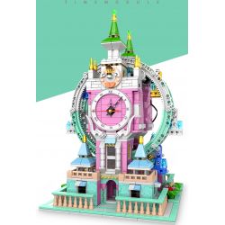 HENGTAI 92033 non  BÁNH XE THỜI GIAN bộ đồ chơi xếp lắp ráp ghép mô hình TIMESPRITE TIME WHEEL 1784 khối