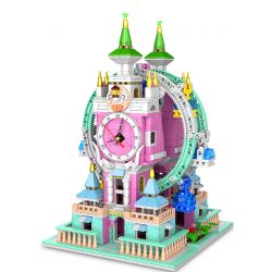 HENGTAI 92033 non  BÁNH XE THỜI GIAN bộ đồ chơi xếp lắp ráp ghép mô hình TIMESPRITE TIME WHEEL 1784 khối