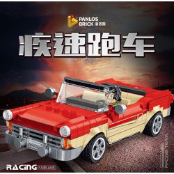 PanlosBrick 666034 Panlos Brick 666034 non  FORD FAIRLANE MUI TRẦN bộ đồ chơi xếp lắp ráp ghép mô hình Racers Đua Tốc Độ 370 khối