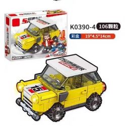 MINGDI LEIBAO K0390 0390 non  NHÓM TỐC ĐỘ TỔ HỢP MECHA 8 bộ đồ chơi xếp lắp ráp ghép mô hình Racers SPEED RACING Đua Tốc Độ 857 khối