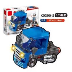 MINGDI LEIBAO K0390 0390 non  NHÓM TỐC ĐỘ TỔ HỢP MECHA 8 bộ đồ chơi xếp lắp ráp ghép mô hình Racers SPEED RACING Đua Tốc Độ 857 khối