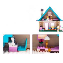 QMAN ENLIGHTEN KEEPPLEY 1129 non  ĐÁM CƯỚI HẠNH PHÚC bộ đồ chơi xếp lắp ráp ghép mô hình City WEDDING ROOM Thành Phố 613 khối