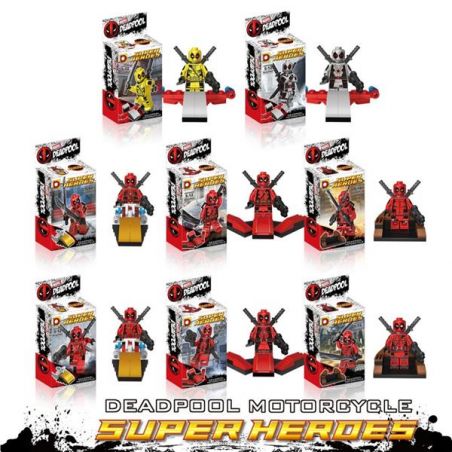 DUO LE PIN DLP9022 9022 non  NGƯỜI PHỤC VỤ CHẾT 8. bộ đồ chơi xếp lắp ráp ghép mô hình Marvel Super Heroes Siêu Anh Hùng Marvel