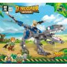 ZHEGAO QL1734 1734 non  MÁY T-REX bộ đồ chơi xếp lắp ráp ghép mô hình Jurassic World DINOSAUR Thế Giới Khủng Long 327 khối