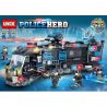 LWCK 60050 non  SIÊU XE SWAT 8 TỔ HỢP bộ đồ chơi xếp lắp ráp ghép mô hình City POLICEHERO Thành Phố 806 khối