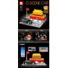 SHENG YUAN SY 5021 non  TIANANAN VÀ CỜ ĐỎ L5 SEDAN bộ đồ chơi xếp lắp ráp ghép mô hình Creator Q SCENE CAR TIANANMEN & RED FLAG L5 Sáng Tạo 310 khối