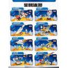 MINGDI LEIBAO K0199 0199 non  CHUYẾN BAY VŨ TRỤ CÁC MÔ HÌNH INTERSTELLAR ODYSSEY 8 bộ đồ chơi xếp lắp ráp ghép mô hình Space Thám Hiểm Không Gian