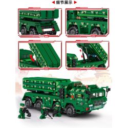 ZHEGAO QL0196 0196 non  LINH HỒN QUÂN ĐỘI MÁU SẮT SÚNG PHÓNG TÊN LỬA GUARDIAN-2D bộ đồ chơi xếp lắp ráp ghép mô hình Iron Blood Military Spirit PALACE BUILDING 1166 khối