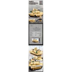 SLUBAN M38-B0892 B0892 0892 M38B0892 38-B0892 non  XE TĂNG CHIẾN ĐẤU CHỦ LỰC M1A2 ABRAMS 1:35 tỷ lệ 1:35 bộ đồ chơi xếp lắp ráp ghép mô hình Military Army M1A2 SEP V2 ABRAMS Quân Sự Bộ Đội 781 khối