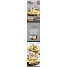 SLUBAN M38-B0892 B0892 0892 M38B0892 38-B0892 non  XE TĂNG CHIẾN ĐẤU CHỦ LỰC M1A2 ABRAMS 1:35 tỷ lệ 1:35 bộ đồ chơi xếp lắp ráp ghép mô hình Military Army M1A2 SEP V2 ABRAMS Quân Sự Bộ Đội 781 khối