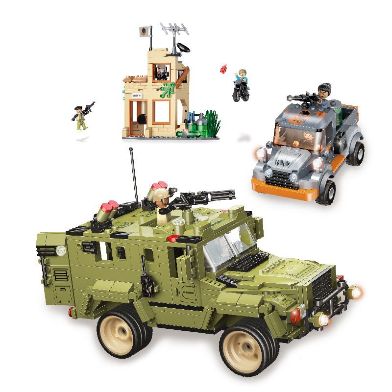 GUDI 20107 non  BAO VÂY CĂN CỨ CỦA NHÂN VẬT PHẢN DIỆN bộ đồ chơi xếp lắp ráp ghép mô hình SWORD FORCE 796 khối