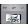 SLUBAN M38-B0891 B0891 0891 M38B0891 38-B0891 non  MÁY BAY CHIẾN ĐẤU LOẠI F-16C 1:44 tỷ lệ 1:44 bộ đồ chơi xếp lắp ráp ghép mô hình Military Army F-16C FALCON Quân Sự Bộ Đội 521 khối