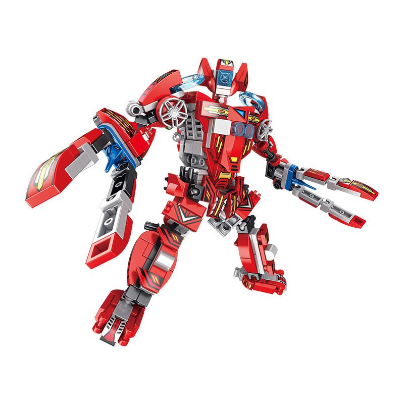 PanlosBrick 690026 Panlos Brick 690026 non  ULTRAMAN MECH & SPACESHIP 8 KẾT HỢP bộ đồ chơi xếp lắp ráp ghép mô hình Vệ Binh Vũ Trụ Siêu Nhân Điện Quang 757 khối
