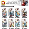 DUO LE PIN DLP9065 9065 non  IRON MAN 8. bộ đồ chơi xếp lắp ráp ghép mô hình Marvel Super Heroes Siêu Anh Hùng Marvel