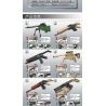 MINGDI LEIBAO K221 non  SÚNG ĐỒ CHƠI BẮN TỈA 8 TỔ HỢP AWM TRƯỜNG MR762A1 TIỂU LIÊN MP5 TAC-50 AK-47 VECTOR NGẮN NÒNG WA2000 bộ đồ chơi xếp lắp ráp ghép mô hình Gun 897 khối