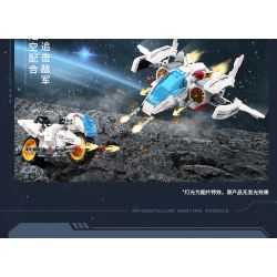 Enlighten 41310 Qman 41310 non  THỢ SĂN SAO bộ đồ chơi xếp lắp ráp ghép mô hình Transformers Robot Đại Chiến Người Máy Biến Hình 521 khối