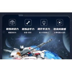 Enlighten 41310 Qman 41310 non  THỢ SĂN SAO bộ đồ chơi xếp lắp ráp ghép mô hình Transformers Robot Đại Chiến Người Máy Biến Hình 521 khối