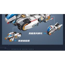 Enlighten 41310 Qman 41310 non  THỢ SĂN SAO bộ đồ chơi xếp lắp ráp ghép mô hình Transformers Robot Đại Chiến Người Máy Biến Hình 521 khối