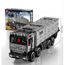 SUPER 18K K199 TA GAOLE T4009 4009 non  MÔ TÔ ĐỊA HÌNH AMODILLO 8X8 bộ đồ chơi xếp lắp ráp ghép mô hình  RV OFF-ROAD Kỹ Thuật Công Nghệ Cao Mô Hình Phương Tiện 6068 khối