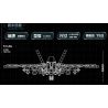 JIESTAR 61029 non  MÁY BAY CHIẾN ĐẤU F-16 bộ đồ chơi xếp lắp ráp ghép mô hình Military Army F16 Quân Sự Bộ Đội 753 khối