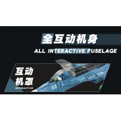 JIESTAR 61029 non  MÁY BAY CHIẾN ĐẤU F-16 bộ đồ chơi xếp lắp ráp ghép mô hình Military Army F16 Quân Sự Bộ Đội 753 khối