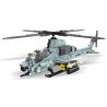 JIESTAR 61028 non  MÁY BAY TRỰC THĂNG VIPER bộ đồ chơi xếp lắp ráp ghép mô hình Military Army AH-1Z VIPER Quân Sự Bộ Đội 597 khối