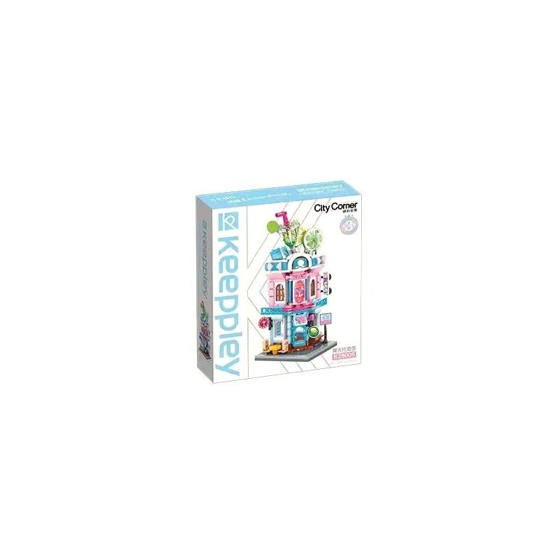 KEEPPLEY K28005 28005 non  QUÁN MOJITO bộ đồ chơi xếp lắp ráp ghép mô hình CITY CORNER