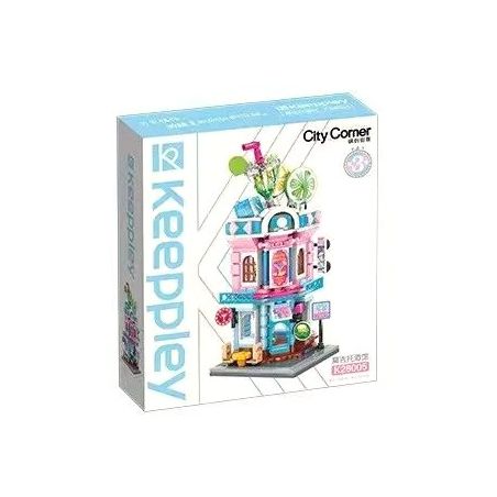 KEEPPLEY K28005 28005 non  QUÁN MOJITO bộ đồ chơi xếp lắp ráp ghép mô hình CITY CORNER
