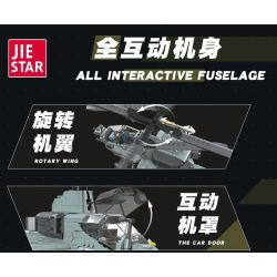 JIESTAR 61028 non  MÁY BAY TRỰC THĂNG VIPER bộ đồ chơi xếp lắp ráp ghép mô hình Military Army AH-1Z VIPER Quân Sự Bộ Đội 597 khối