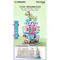 KEEPPLEY K28005 28005 non  QUÁN MOJITO bộ đồ chơi xếp lắp ráp ghép mô hình CITY CORNER