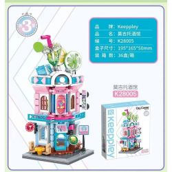 KEEPPLEY K28005 28005 non  QUÁN MOJITO bộ đồ chơi xếp lắp ráp ghép mô hình CITY CORNER