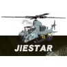 JIESTAR 61028 non  MÁY BAY TRỰC THĂNG VIPER bộ đồ chơi xếp lắp ráp ghép mô hình Military Army AH-1Z VIPER Quân Sự Bộ Đội 597 khối
