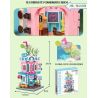 KEEPPLEY K28005 28005 non  QUÁN MOJITO bộ đồ chơi xếp lắp ráp ghép mô hình CITY CORNER