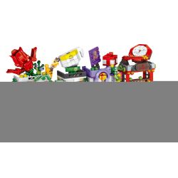 MINGDI LEIBAO K0367 0367 non  4 LOẠI CABIN DIY bộ đồ chơi xếp lắp ráp ghép mô hình Creator DIY HOUSE Sáng Tạo 945 khối