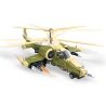 JIESTAR 61027 non  TRỰC THĂNG VŨ TRANG KA-50 bộ đồ chơi xếp lắp ráp ghép mô hình Military Army KA50 Quân Sự Bộ Đội 356 khối
