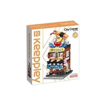 KEEPPLEY K28004 28004 non  QUÁN CÀ PHÊ ICHICHOME bộ đồ chơi xếp lắp ráp ghép mô hình CITY CORNER