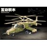 JIESTAR 61027 non  TRỰC THĂNG VŨ TRANG KA-50 bộ đồ chơi xếp lắp ráp ghép mô hình Military Army KA50 Quân Sự Bộ Đội 356 khối