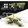 JIESTAR 61027 non  TRỰC THĂNG VŨ TRANG KA-50 bộ đồ chơi xếp lắp ráp ghép mô hình Military Army KA50 Quân Sự Bộ Đội 356 khối