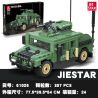 JIESTAR 61026 non  HUMVEE M1151 bộ đồ chơi xếp lắp ráp ghép mô hình Military Army Quân Sự Bộ Đội 357 khối