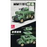 JIESTAR 61026 non  HUMVEE M1151 bộ đồ chơi xếp lắp ráp ghép mô hình Military Army Quân Sự Bộ Đội 357 khối