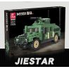 JIESTAR 61026 non  HUMVEE M1151 bộ đồ chơi xếp lắp ráp ghép mô hình Military Army Quân Sự Bộ Đội 357 khối